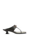 Sergio Rossi Leather thong sandals