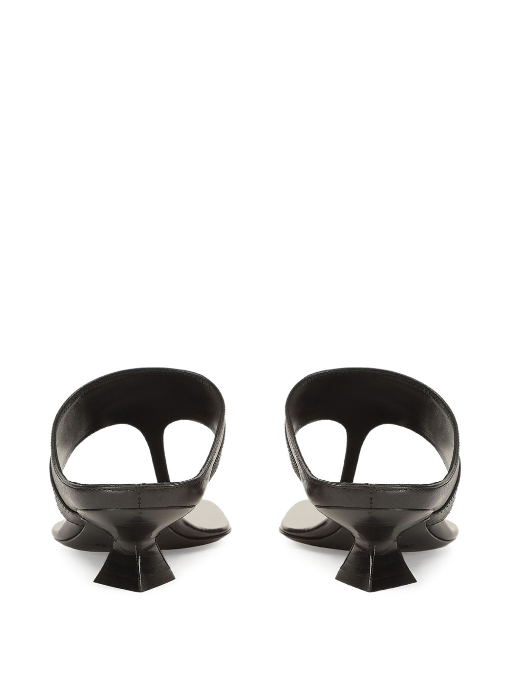 Sergio Rossi Leather thong sandals