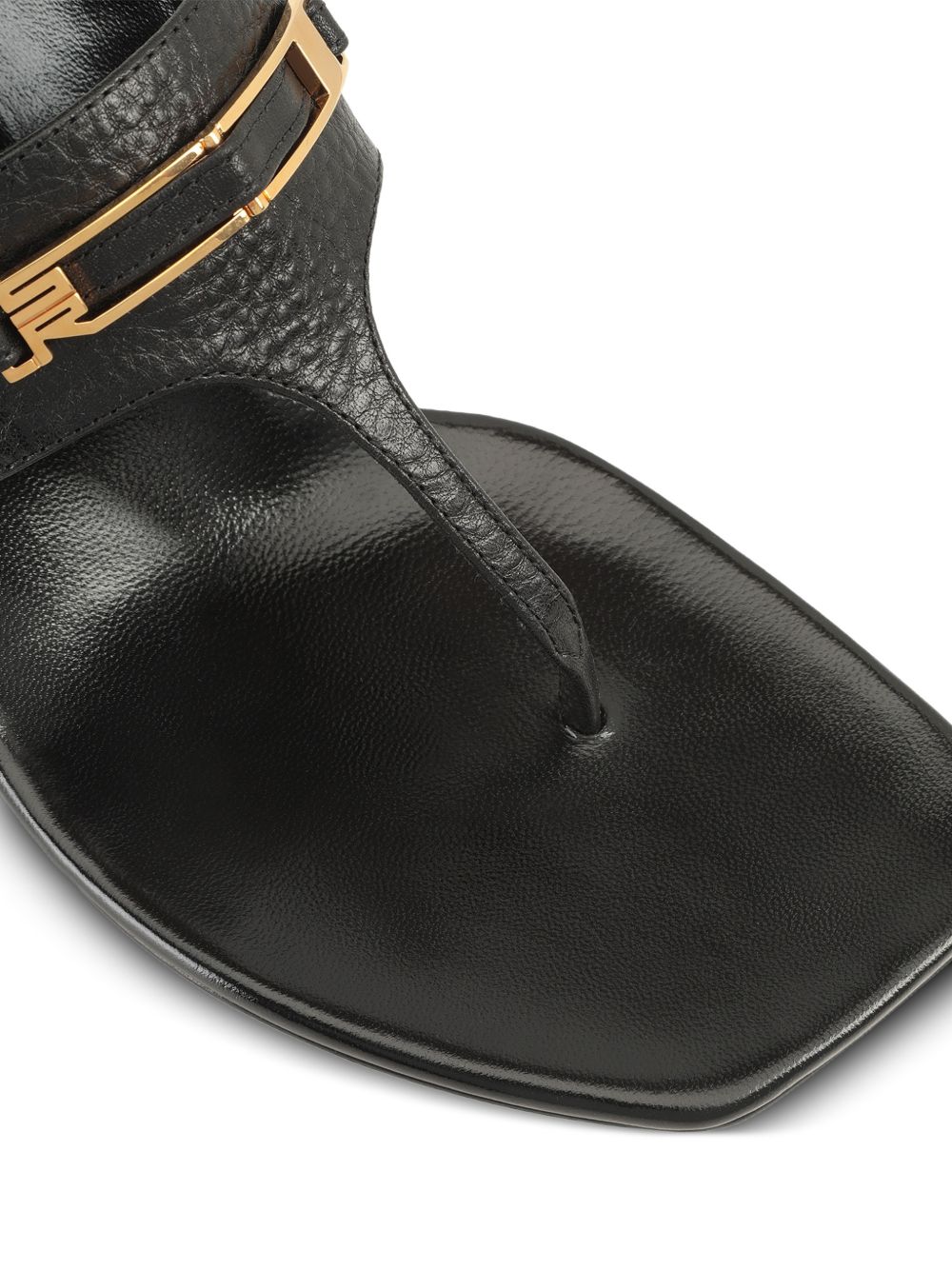 Sergio Rossi Leather thong sandals