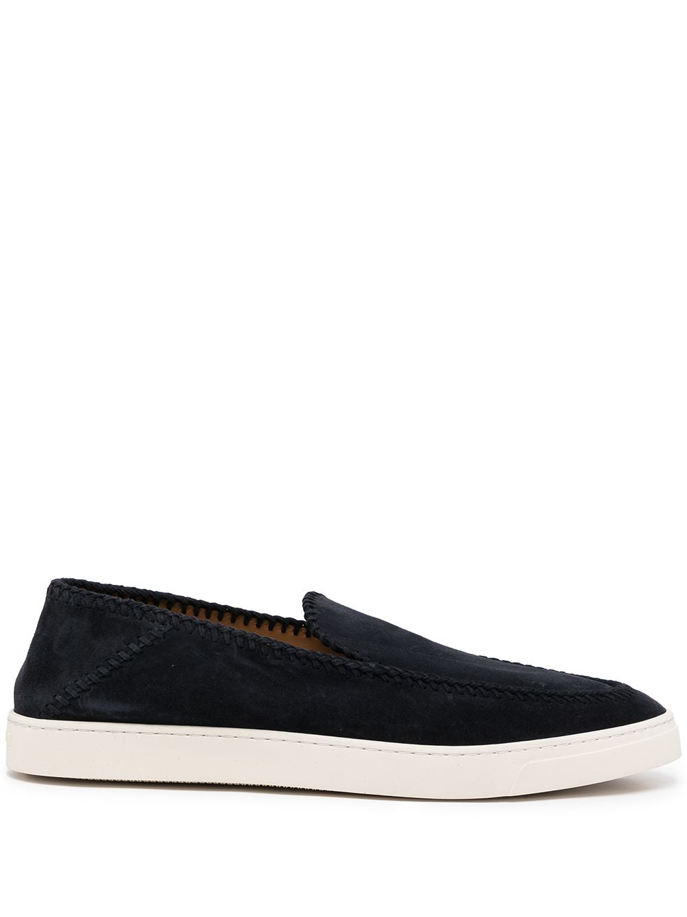 Giorgio Armani Leather slip-on sneakers