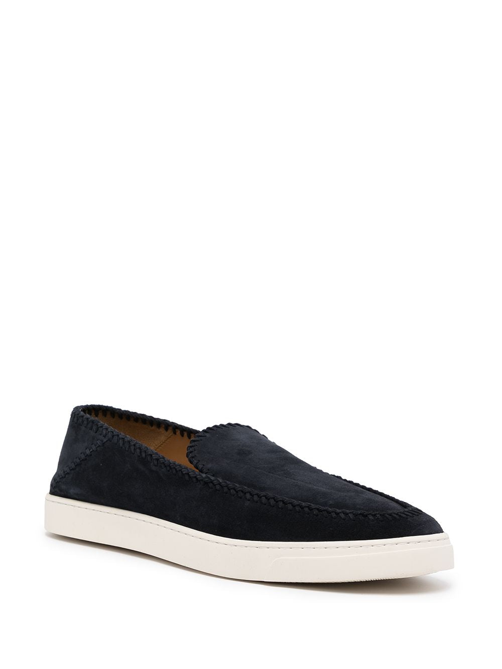 Giorgio Armani Leather slip-on sneakers