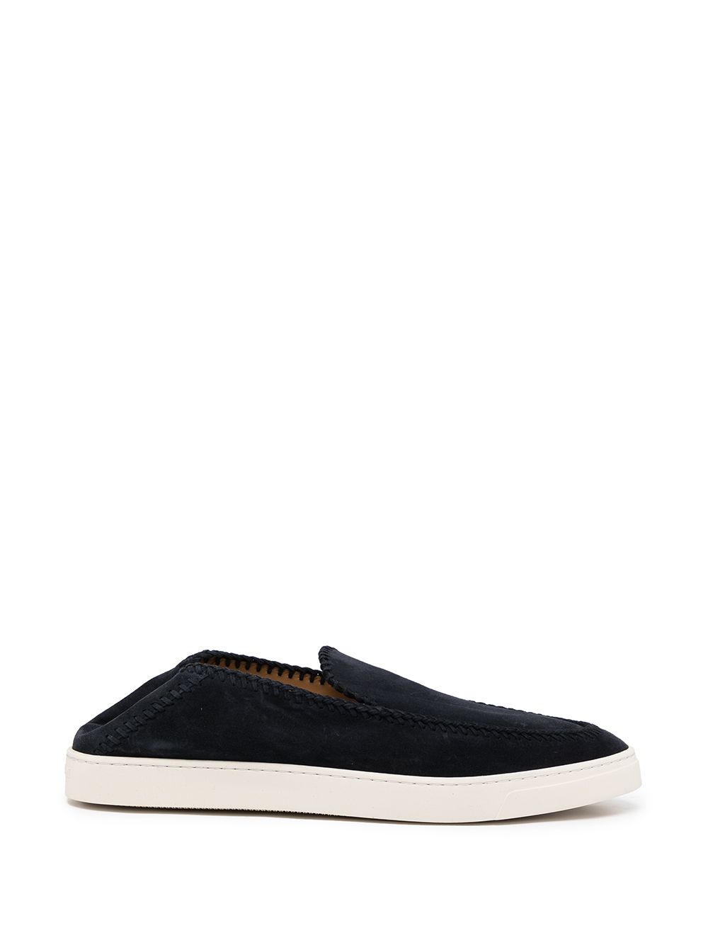 Giorgio Armani Leather slip-on sneakers
