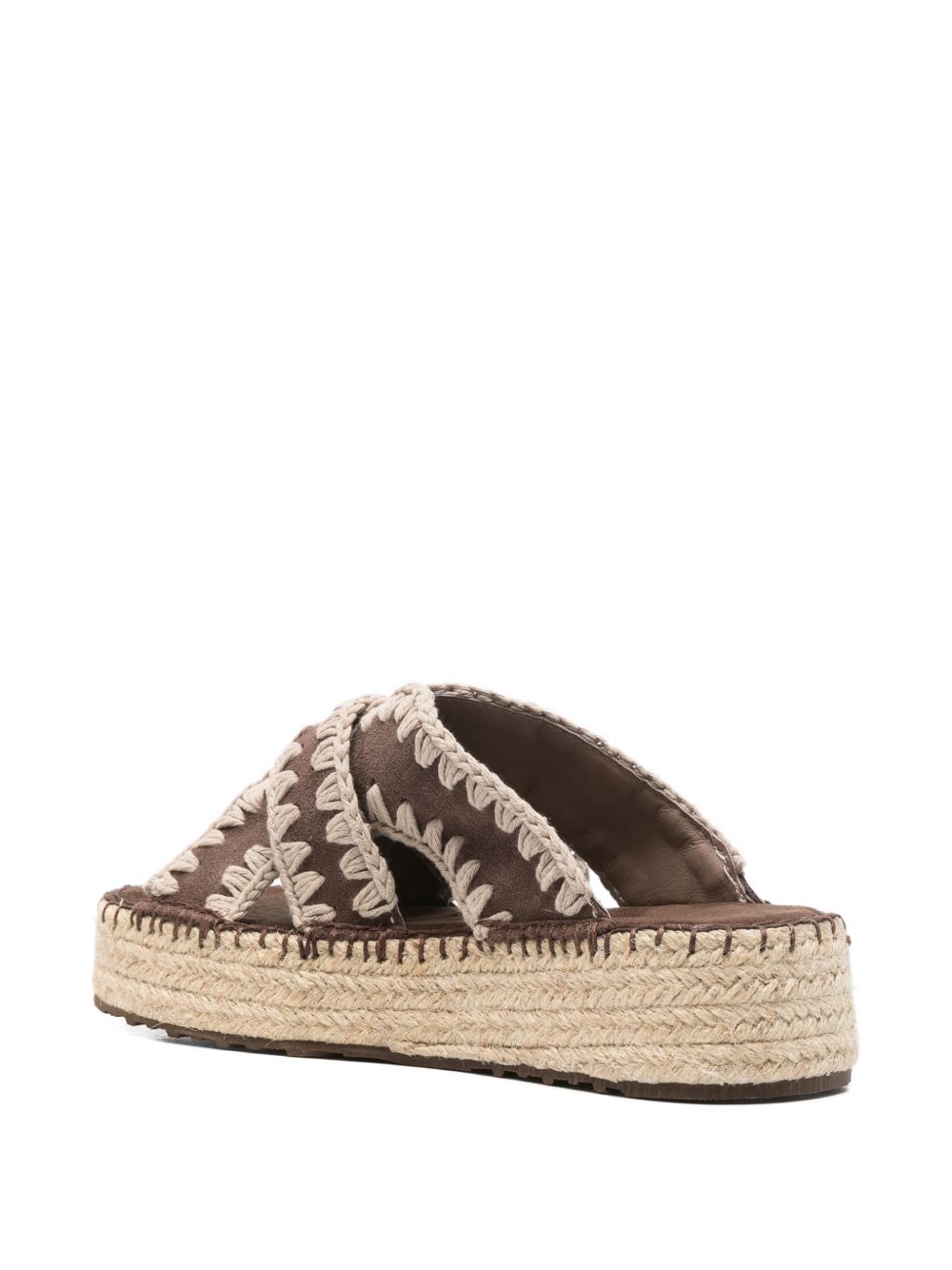 Mou Jute platform sandals