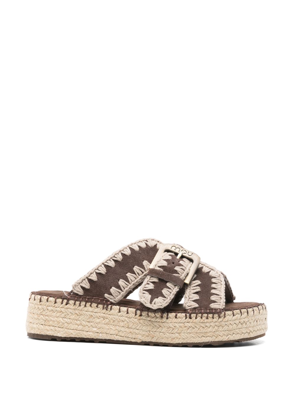 Mou Jute platform sandals