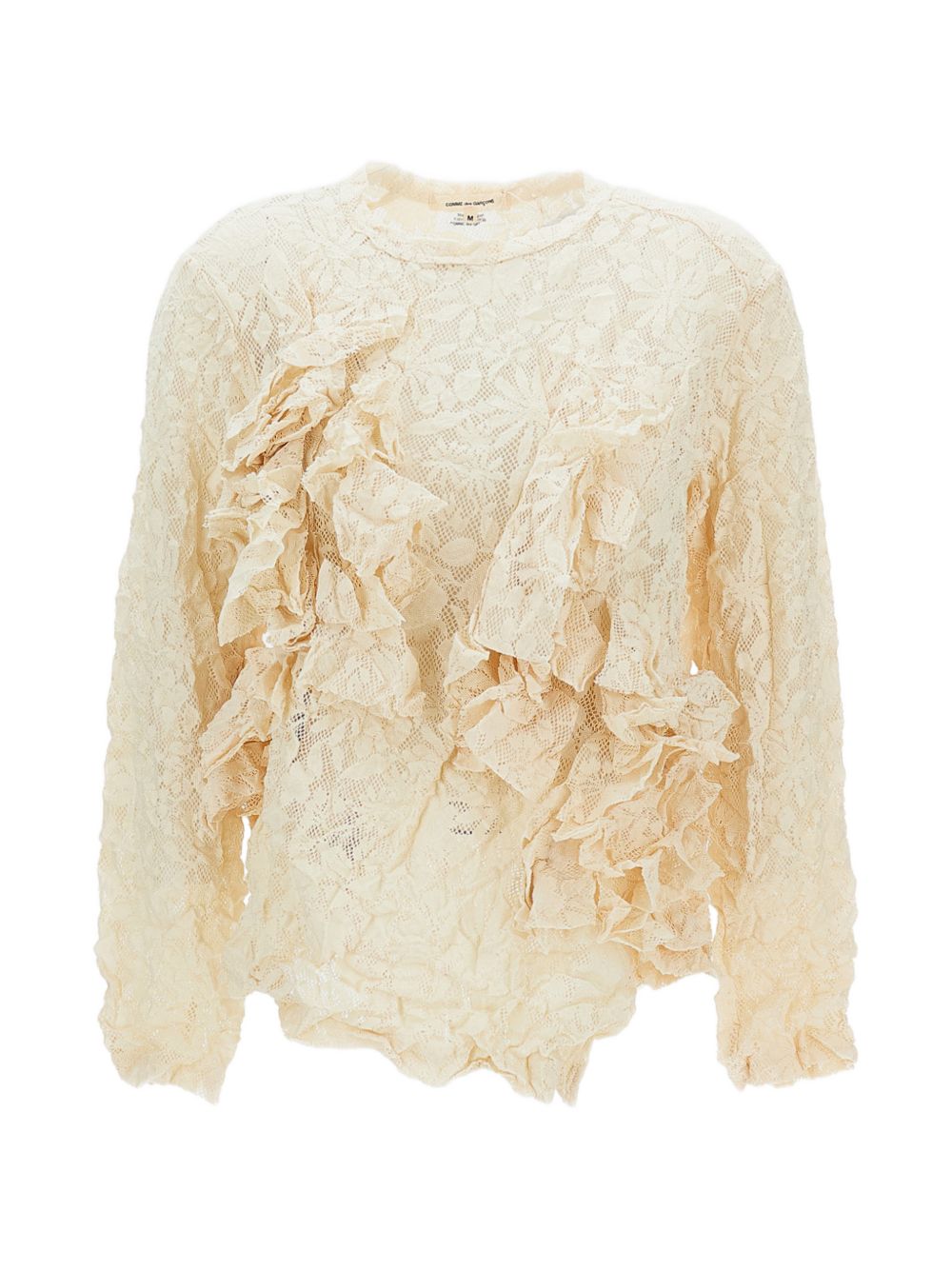 Comme Des Garcons Comme Des GarÃ§ons Rouched top