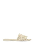 Fabiana Filippi Knitted flate sandals