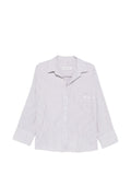 White Sand Striped cotton shirt