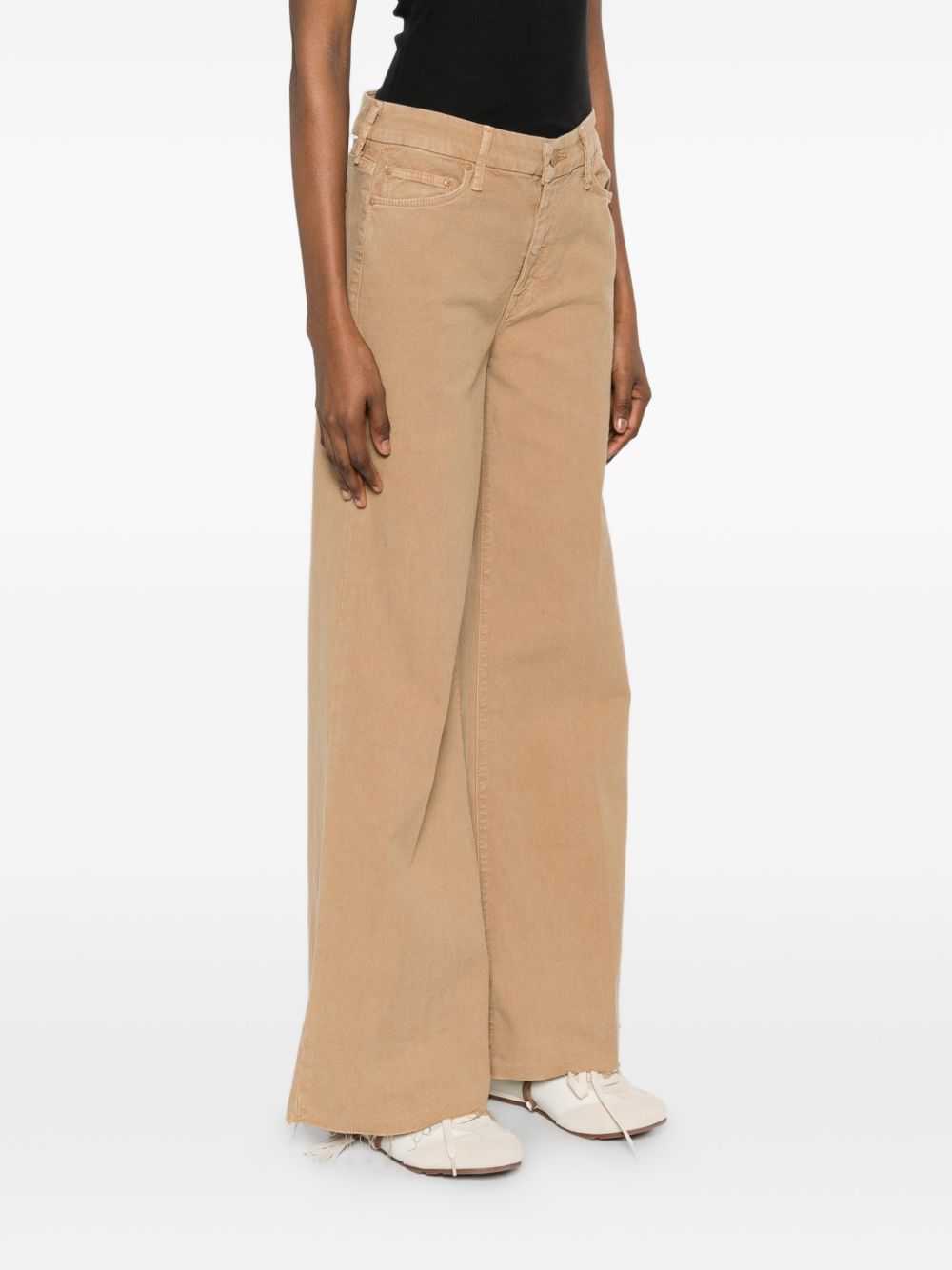 Mother Wide-leg denim jeans