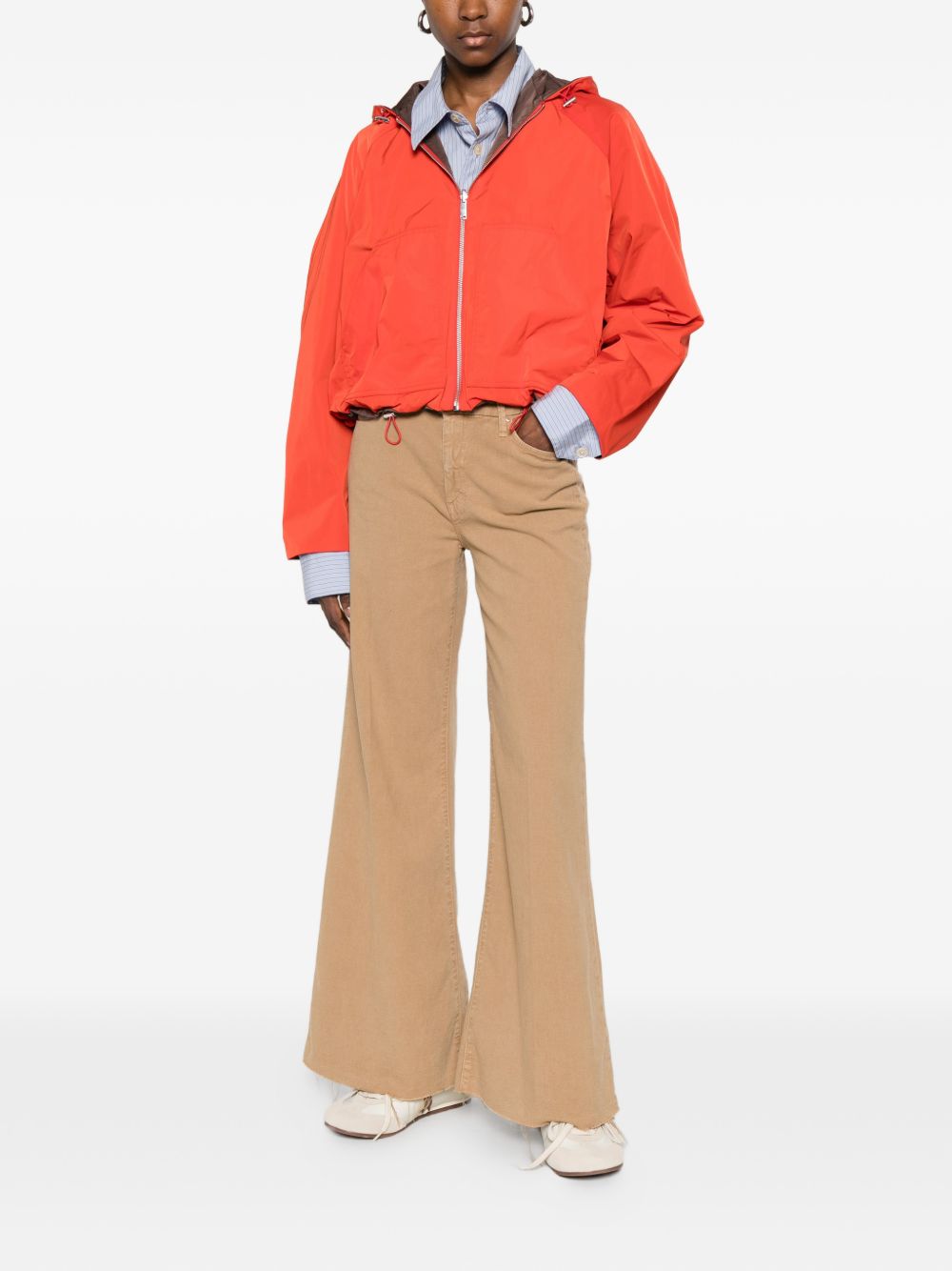 Mother Wide-leg denim jeans
