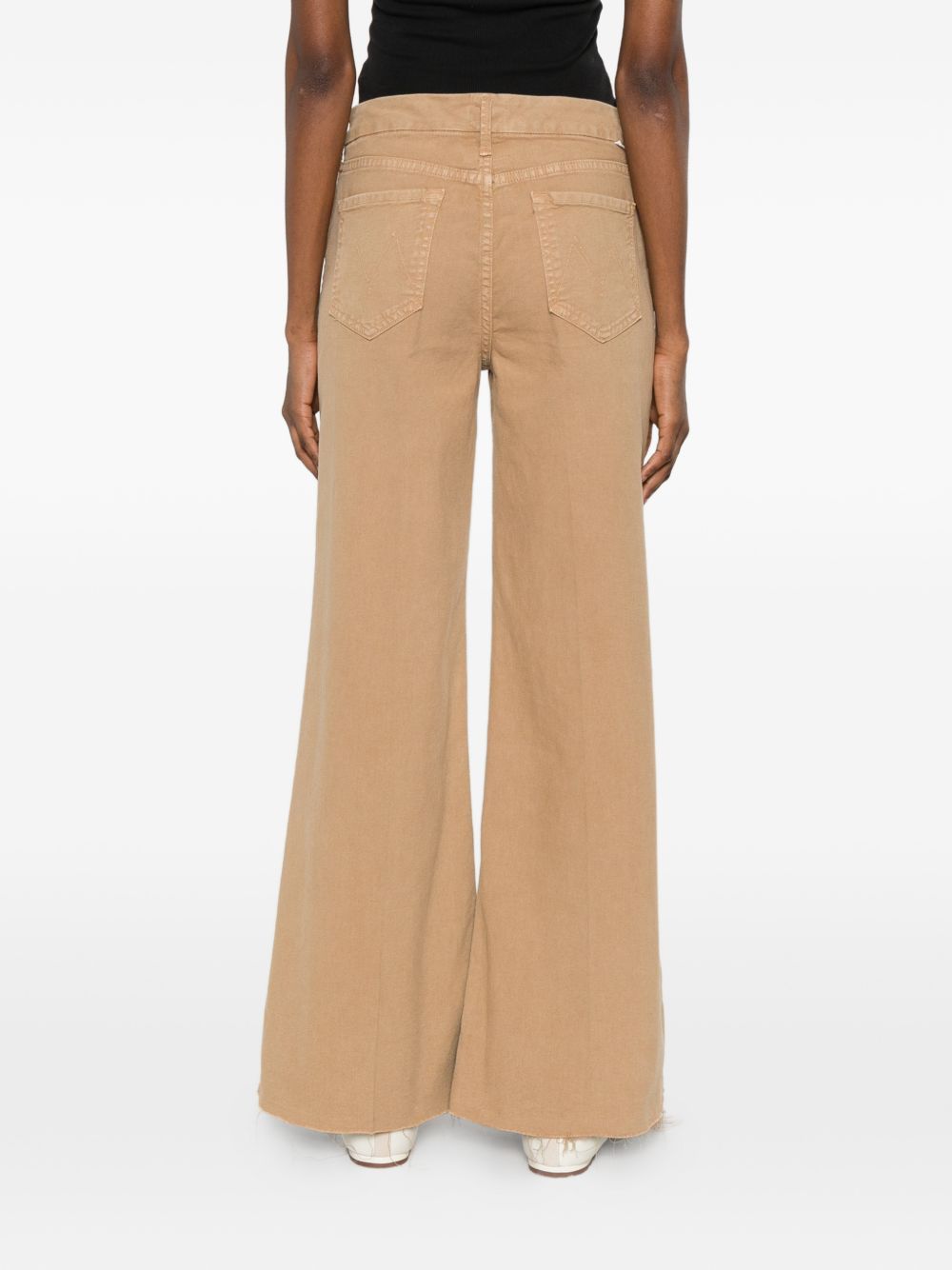 Mother Wide-leg denim jeans