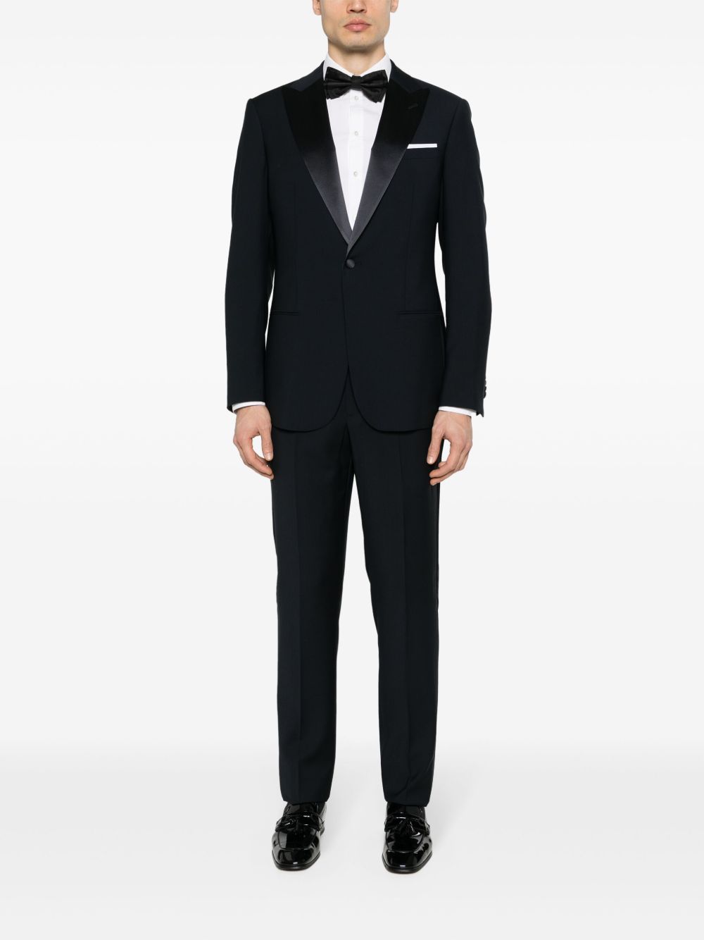 Giorgio Armani Slim fit wool tuxedo suit