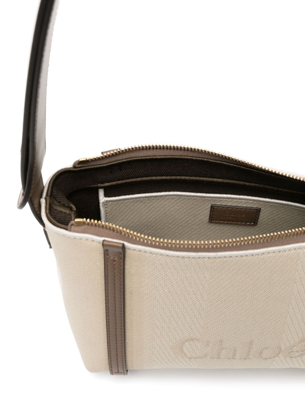 Chloé ChloÃ© Carry canvas shoudler bag