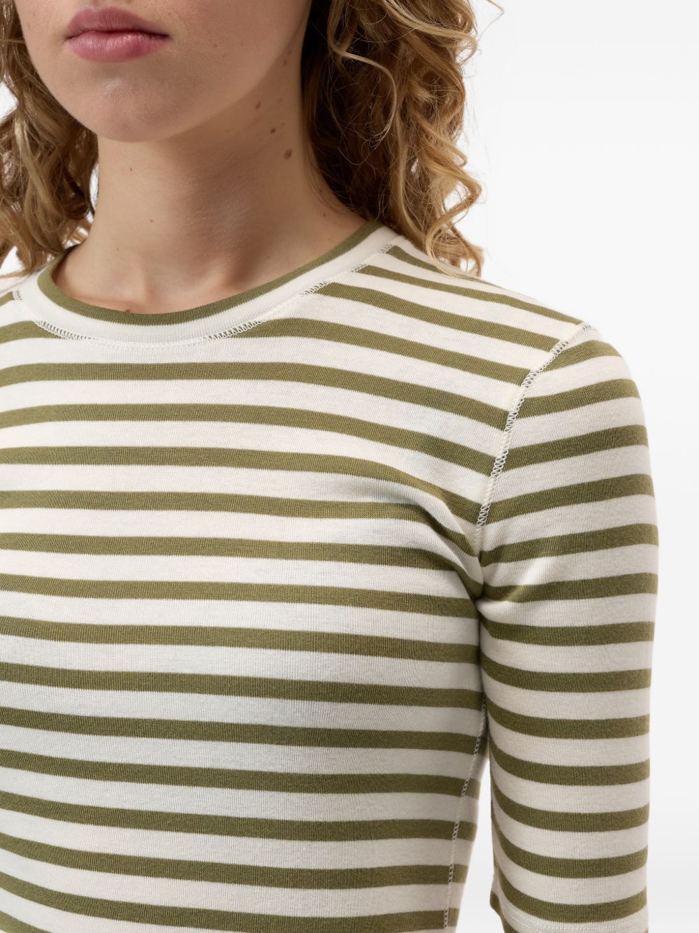 Closed Striped cotton blend sweater