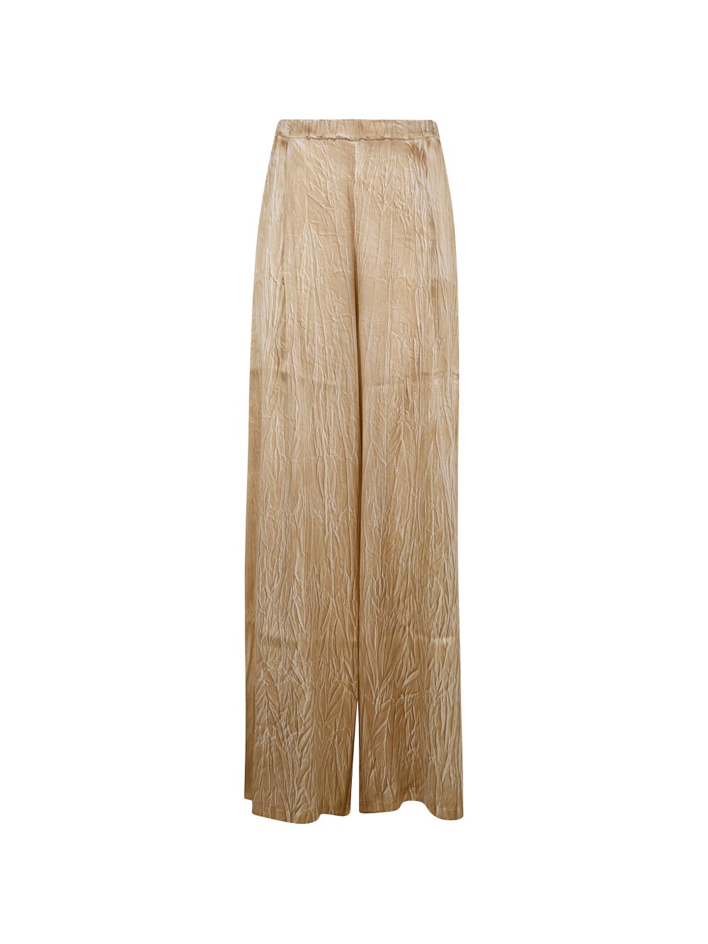 Avant Toi Silk flared leg trousers