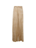 Avant Toi Silk flared leg trousers