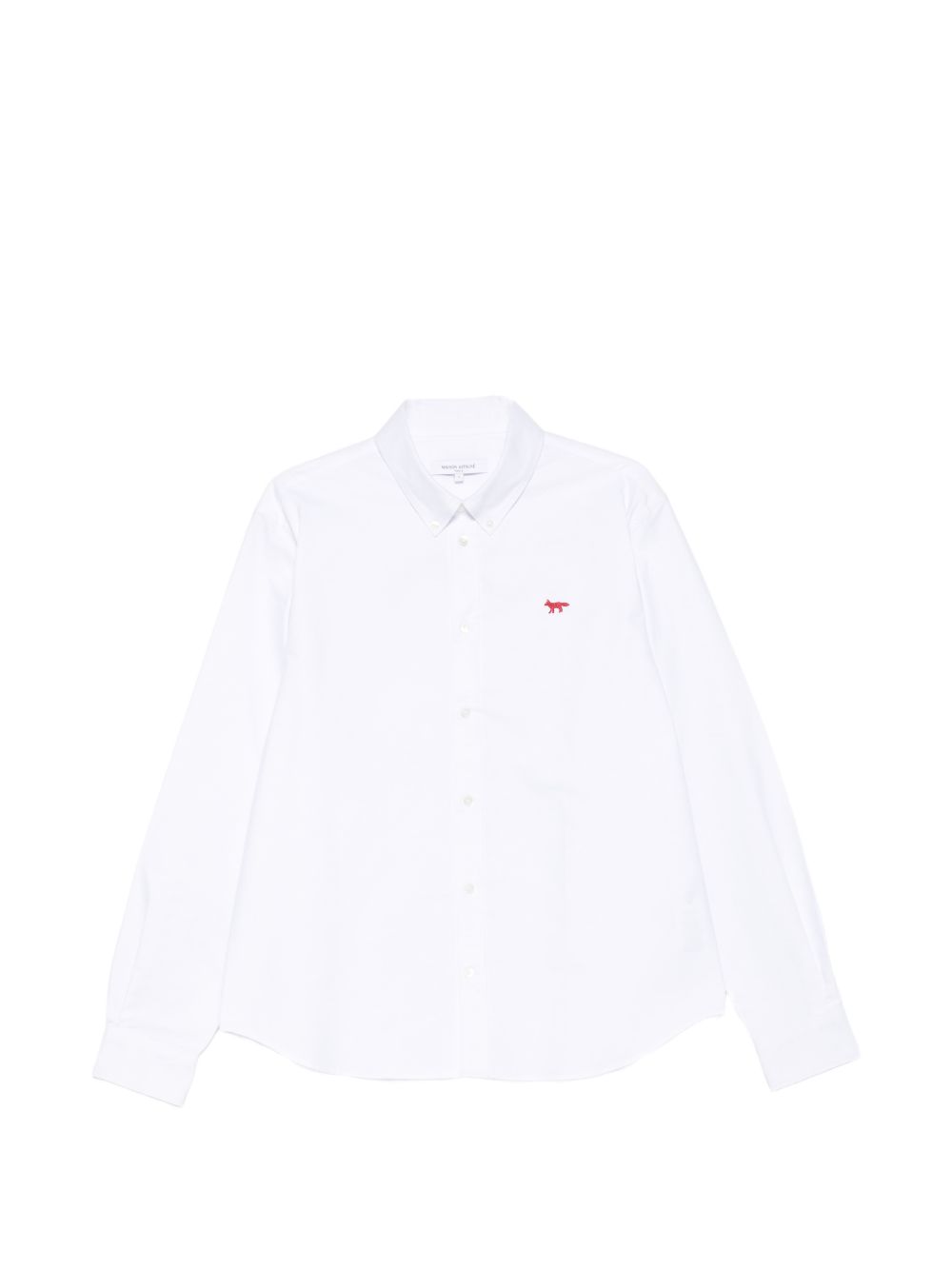 Maison Kitsuné Maison KitsunÃ© Profile Fox cotton shirt