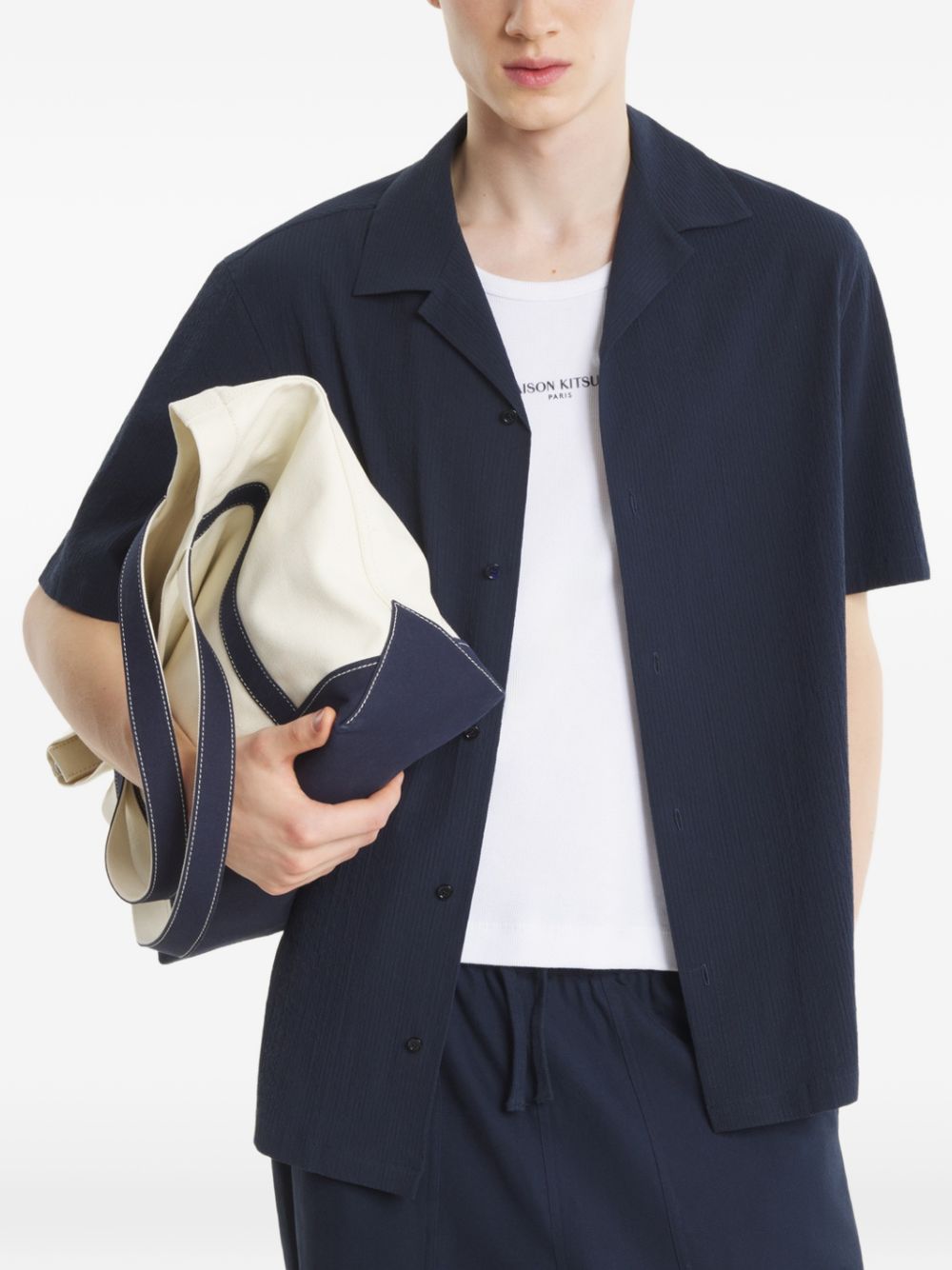 Maison Kitsuné Maison KitsunÃ© Cotton shirt