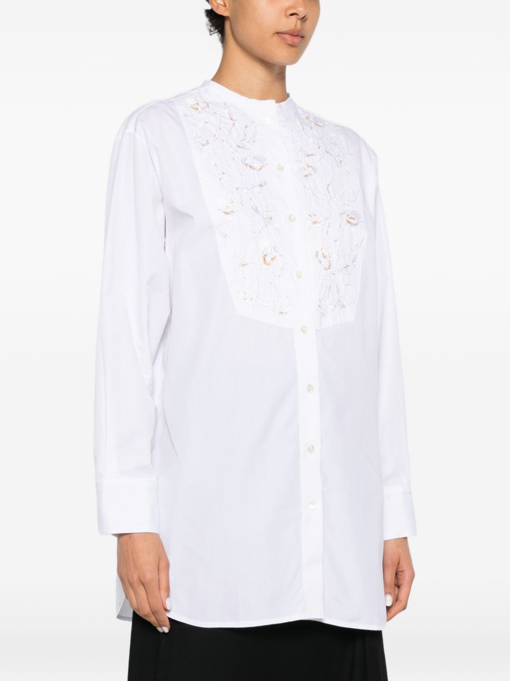 Hippy Realisti Embroidered cotton shirt