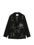 Hippy Realisti Cotton single-breasted blazer jacket