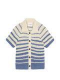 Closed Striped cotton cardigan