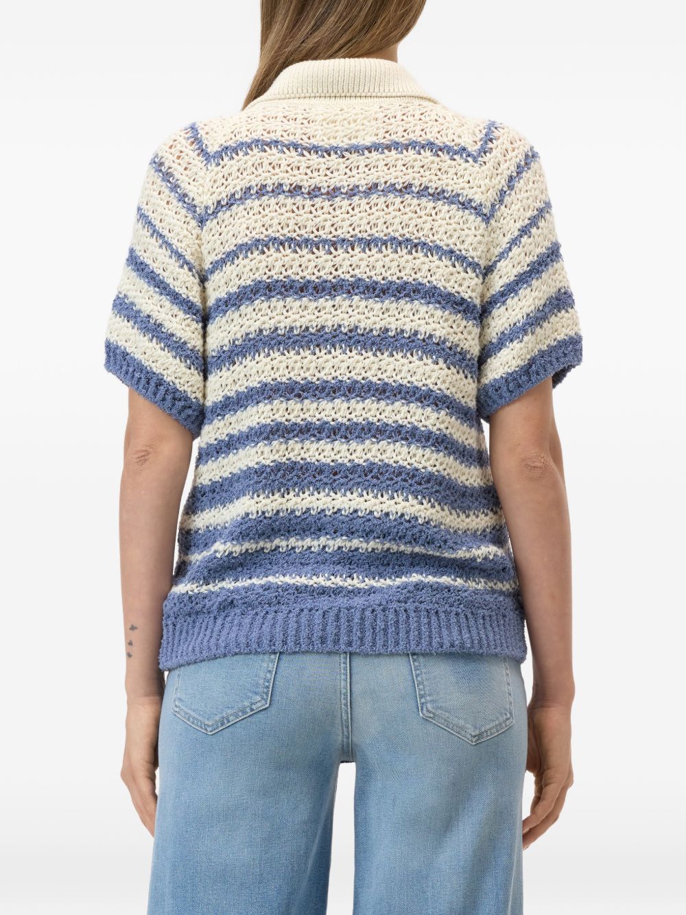 Closed Striped cotton cardigan
