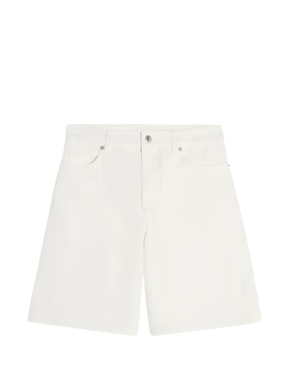 Maison Kitsuné Maison KitsunÃ© Denim cotton shorts