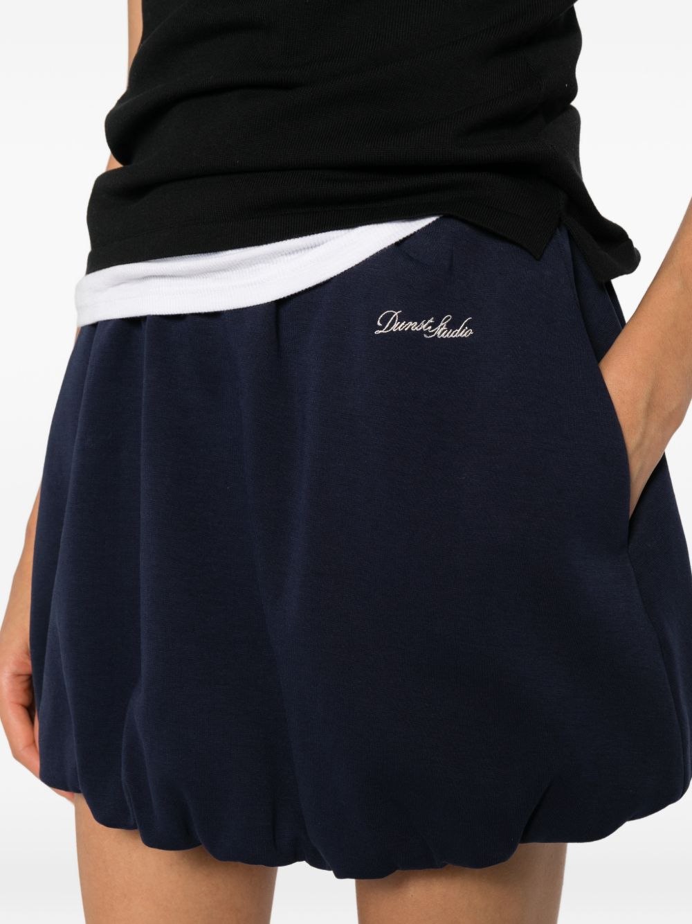 Dunst Cotton mini skirt