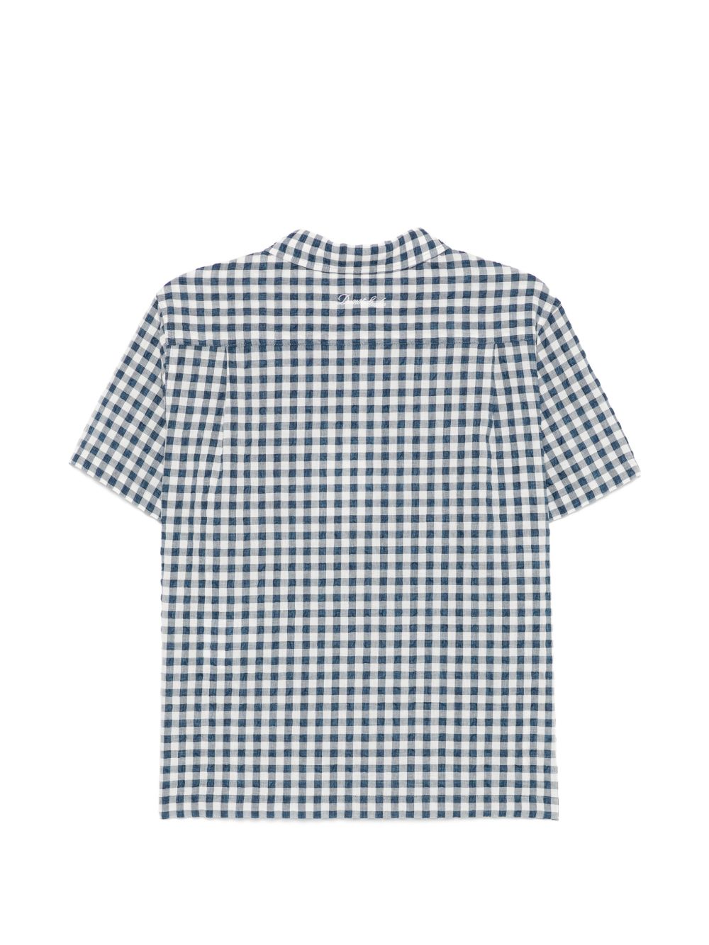 Dunst Checked cotton blend shirt