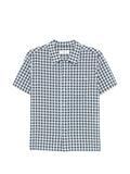 Dunst Checked cotton blend shirt