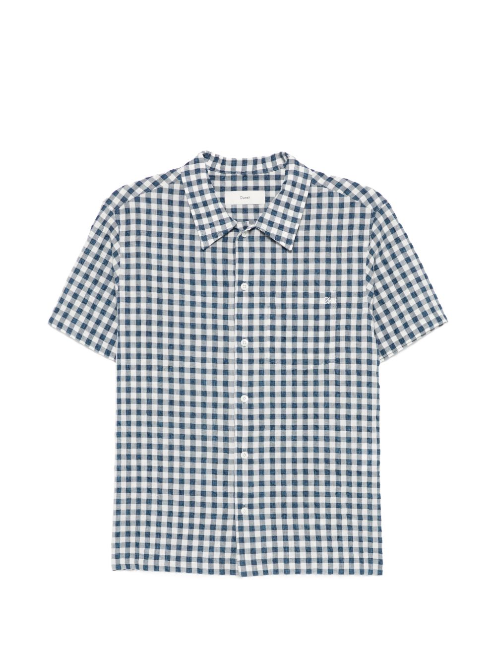 Dunst Checked cotton blend shirt