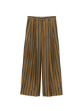 Alberto Biani Striped silk trousers