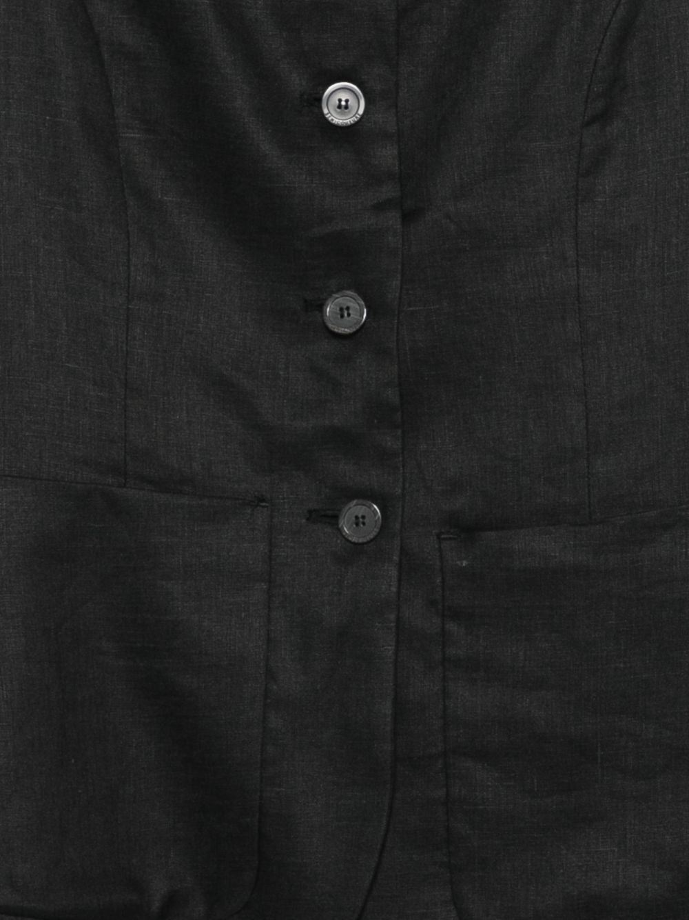Semicouture Glenna linen vest