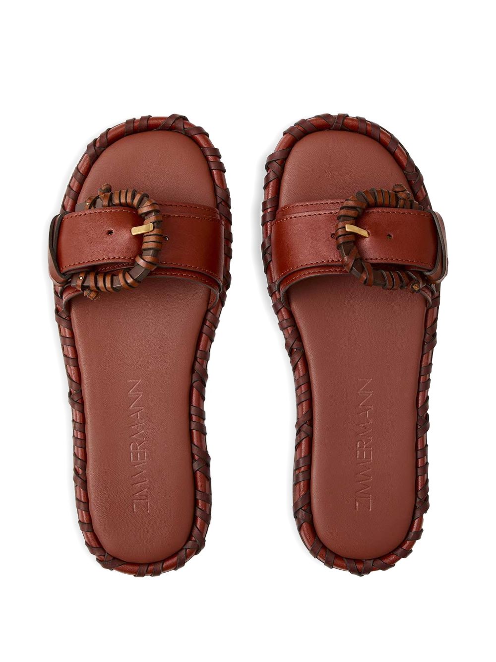 Zimmermann Alchemy leather sandals