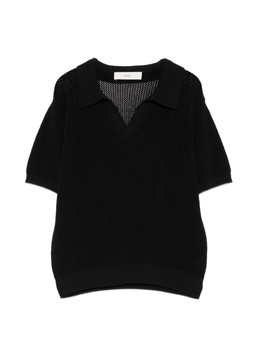 Dunst Cotton and linen polo shirt