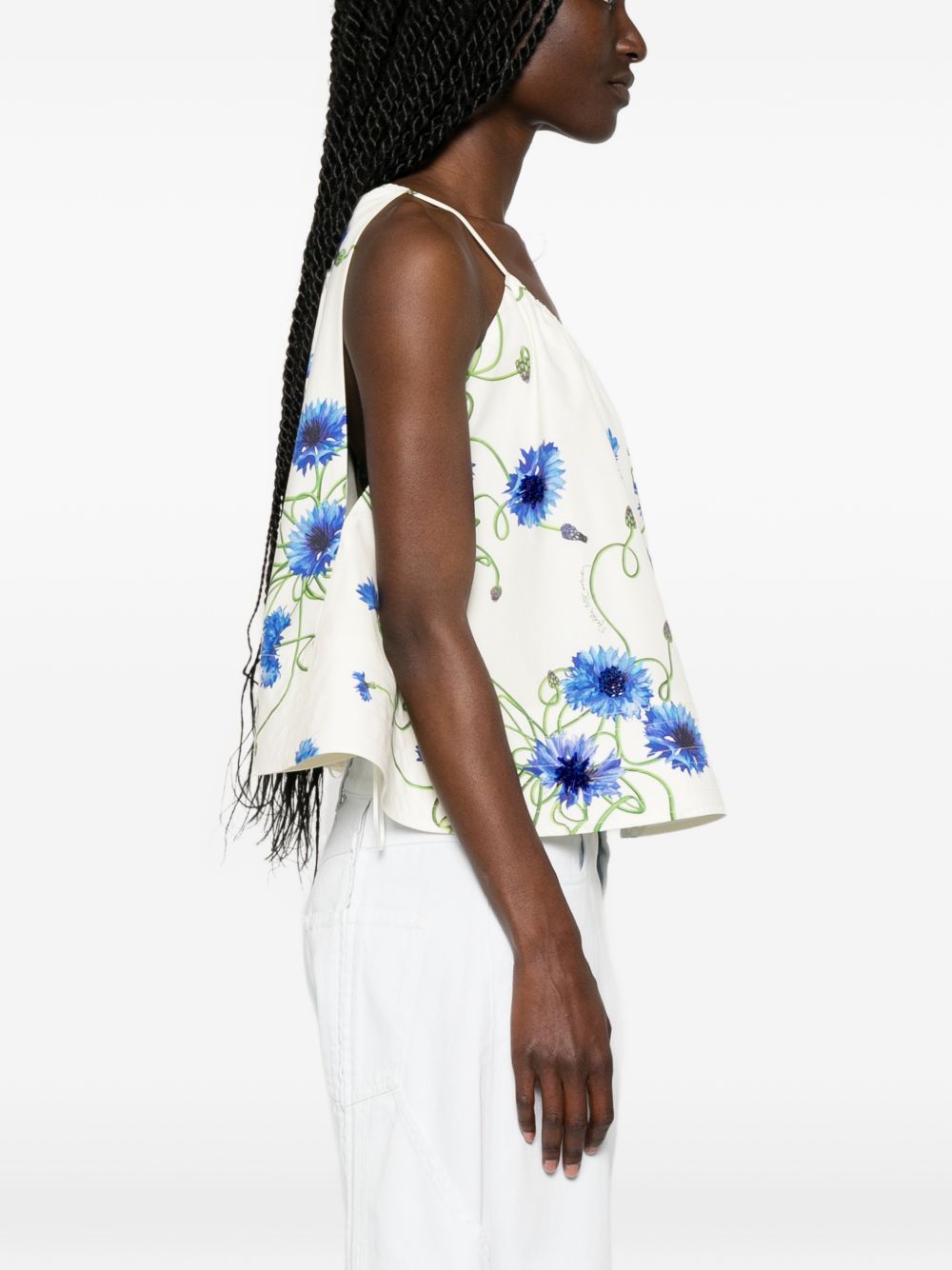 Stella McCartney Embroidered cotton top