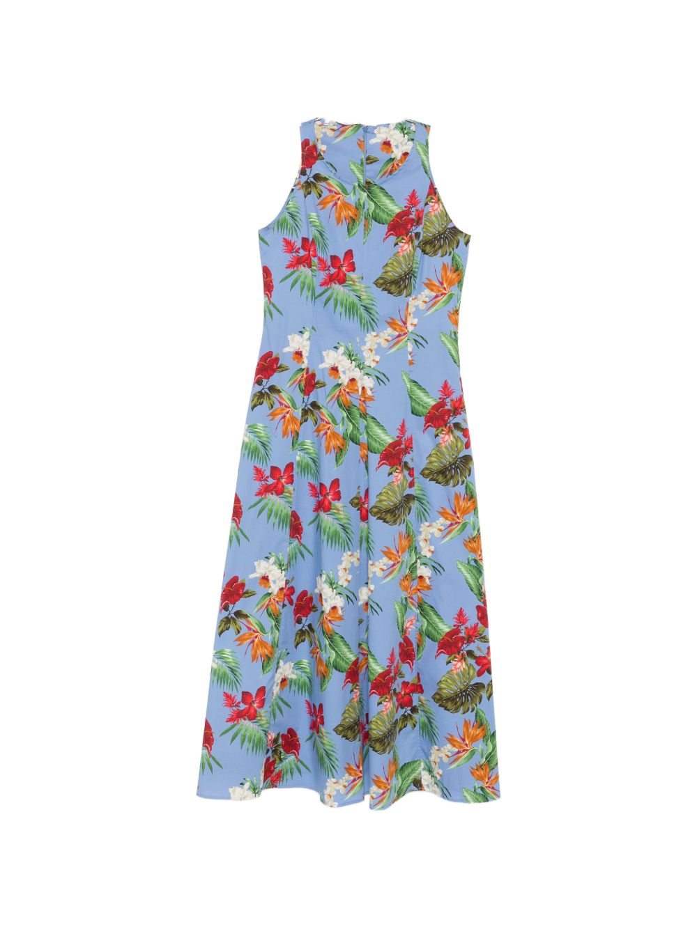Archivio '67 Printed cotton midi dress
