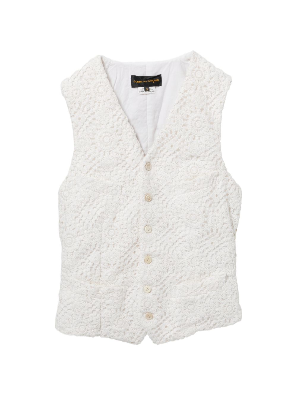 Comme Des Garcons Comme Des GarÃ§ons Lace Vest