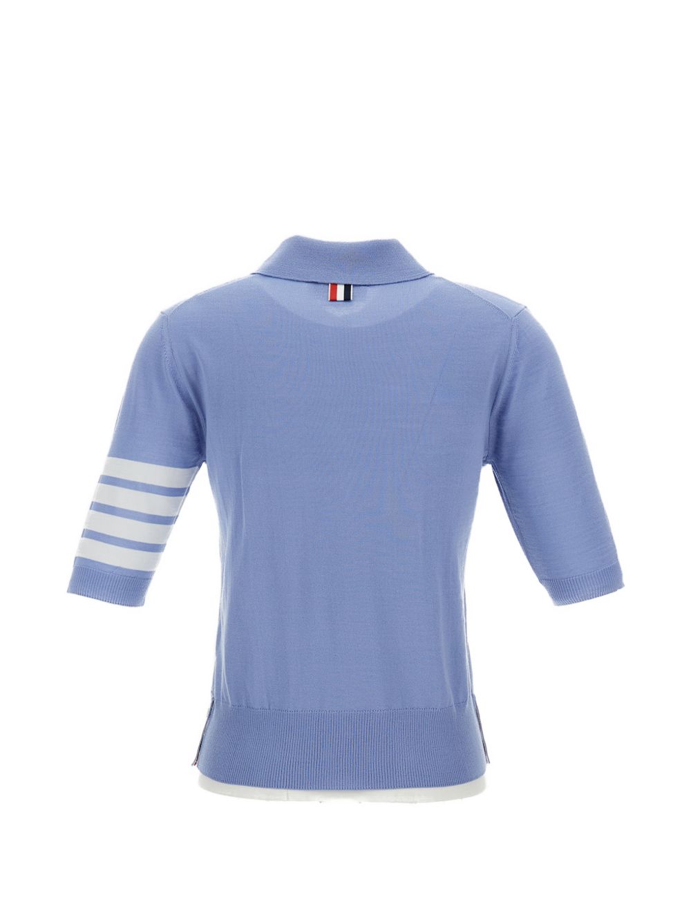 Thom Browne T-shirts and Polos LIGHT BLUE
