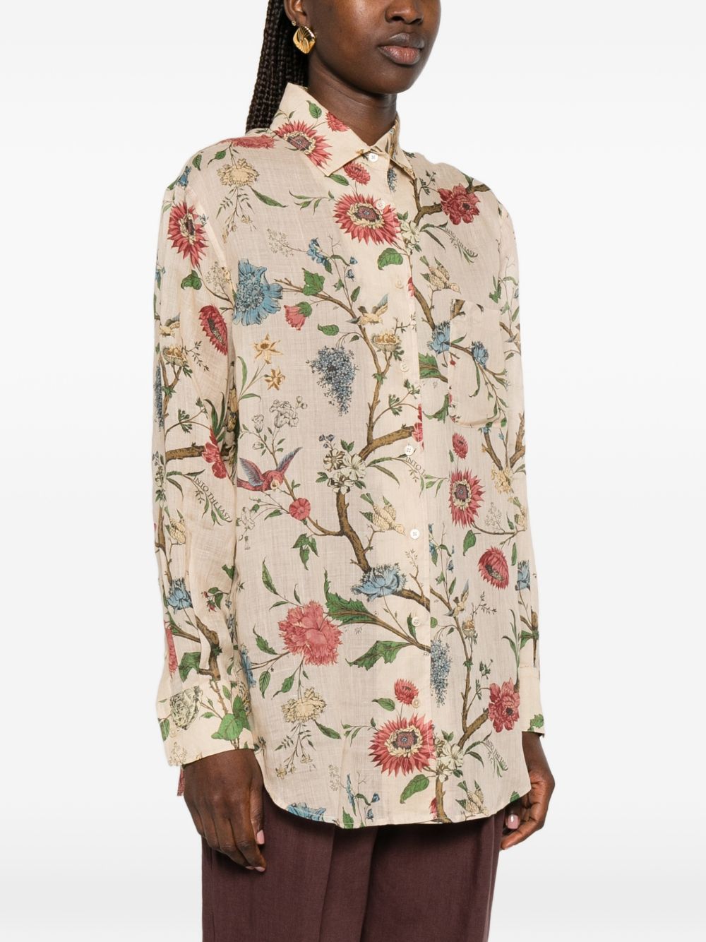 Into The East Printed Shirt