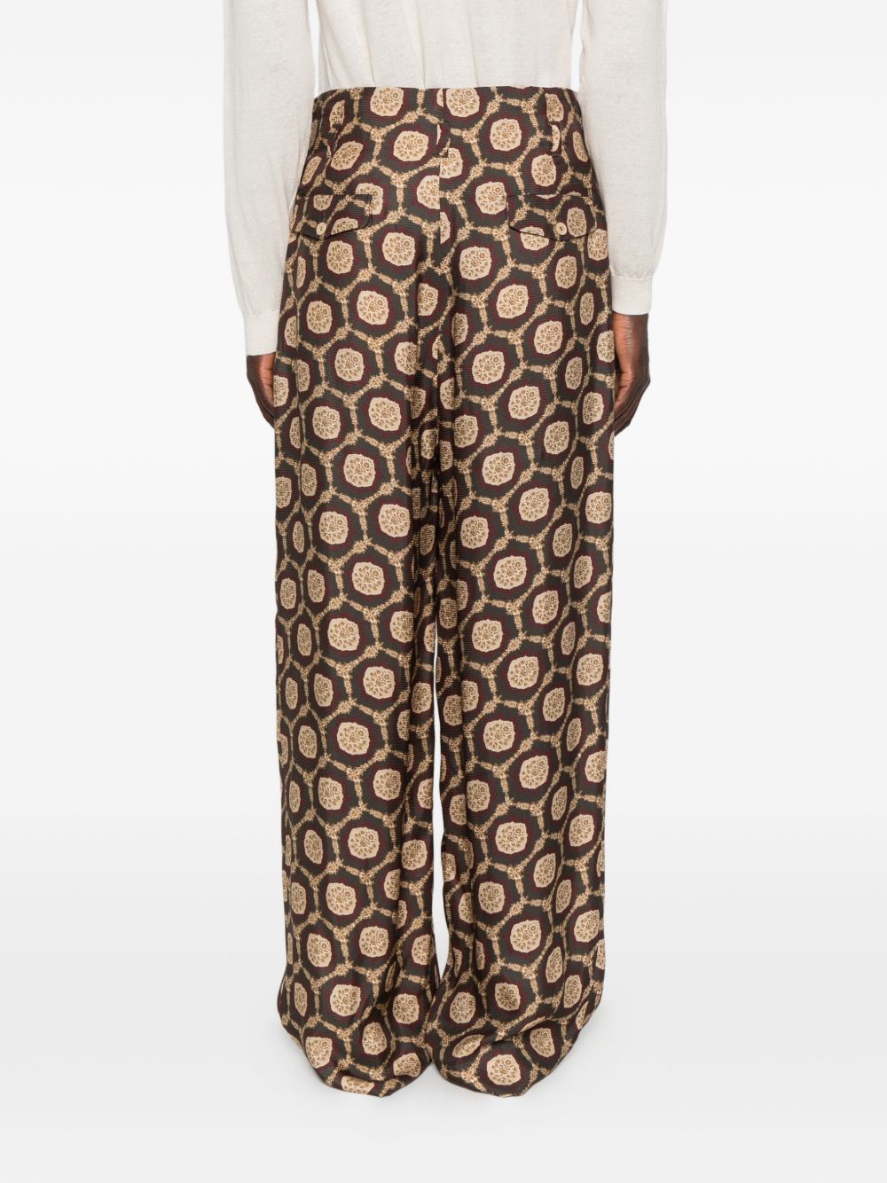Emporio Armani Printed Trousers