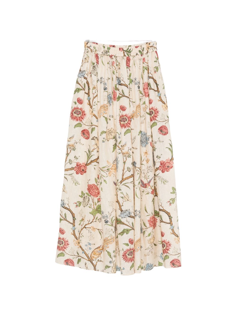 Into The East Linen Silk Blend Trousers