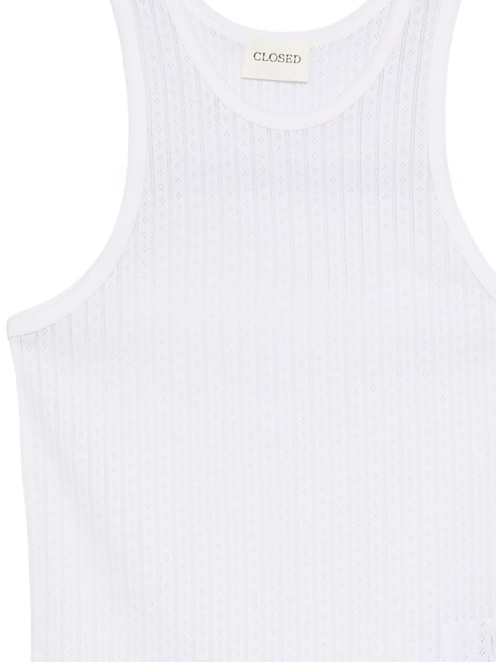 Closed Cotton Tank Top