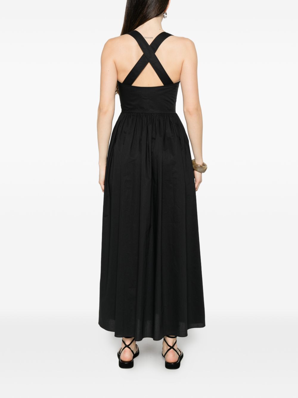 Matteau Sleeveless Cotton Midi Dress