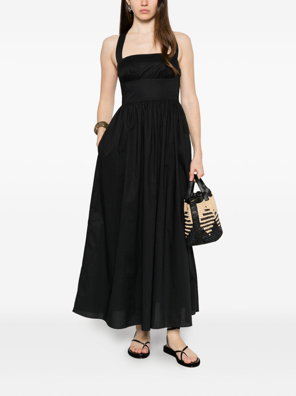 Matteau Sleeveless Cotton Midi Dress