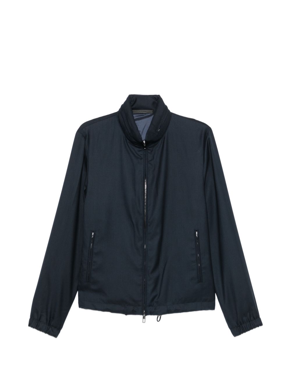 Giorgio Armani Cashmere Silk Blend Blouson Jacket