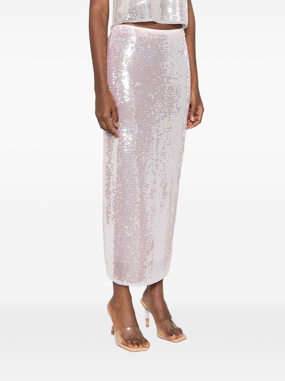 Forte Forte Sequined Long Skirt