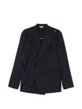 Boglioli Wool Blend Double-Breasted Suit