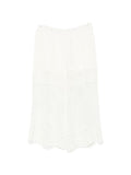 Iro Crochet Knit Wide-Leg Trousers