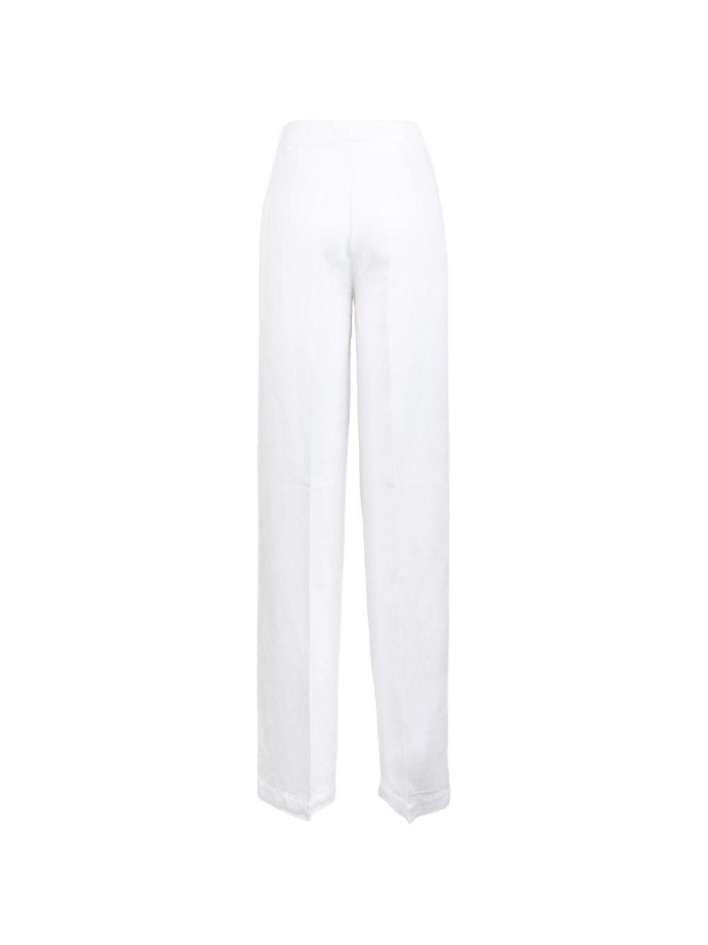 Via Masini 80 Linen wide-leg trousers