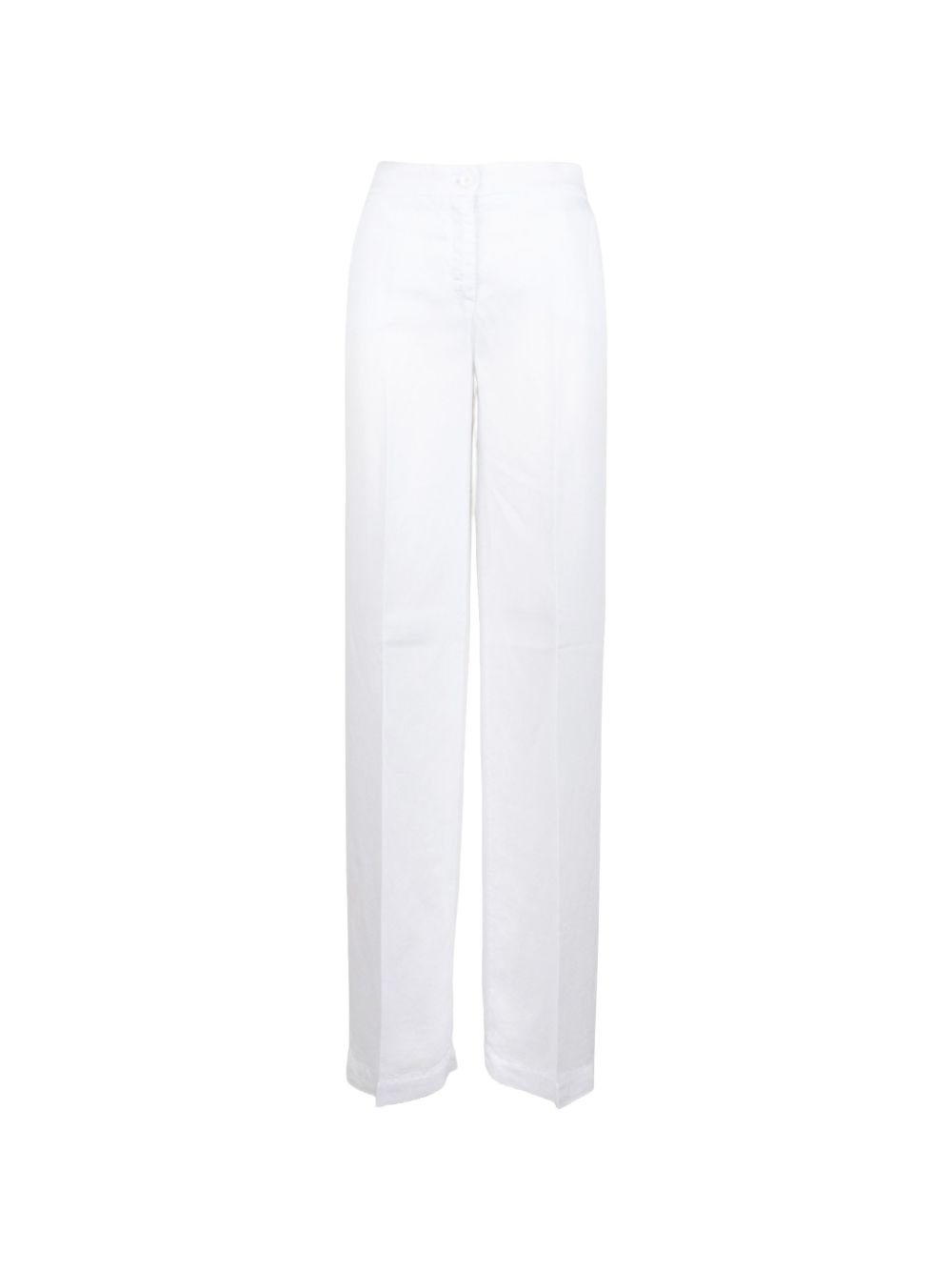 Via Masini 80 Linen wide-leg trousers